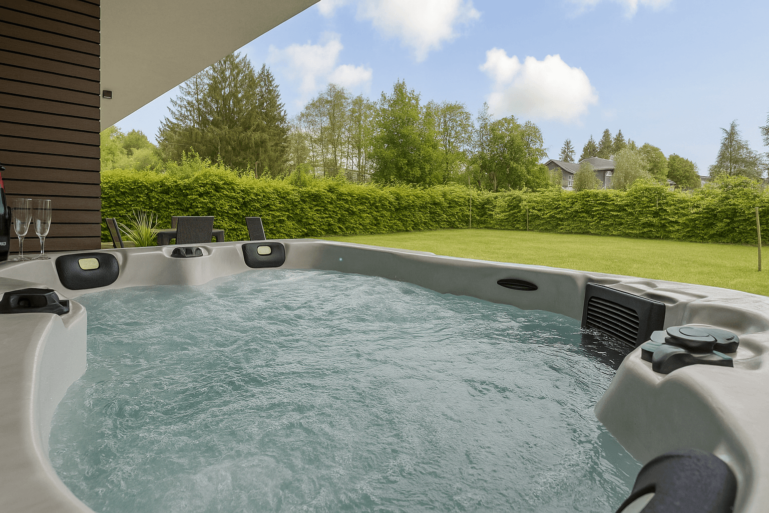 Huisje met jacuzzi Nederland